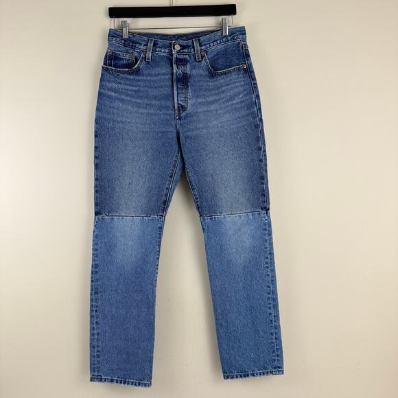 LEVI’S 501 150th Anniversary Edition Jeans W30 L29 Blue Straight Leg - Picture 1 of 12